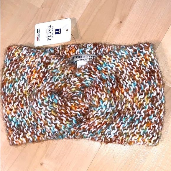 FRATELLI TALI Made in Italy- Wool blend ear warmer - Picture 2 of 8